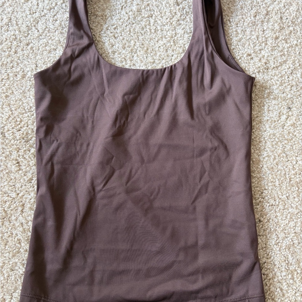 BYLT Basics Chocolate Tank Top